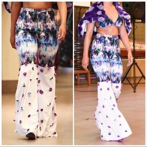 Xena Flare Fiery Bell Shape Pants